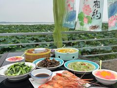 -七的湖·晚芳亭·阳澄湖农家菜·大闸蟹(莲花岛店)