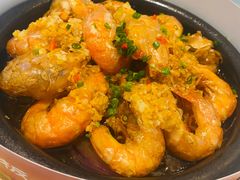 铁板蒜香虾-锦炉·酥皮烤鸭(绿城百合店)