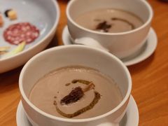 鲜奶油羊肚菌菇汤-君悦酒店·La Terrazza意合園·意式风味