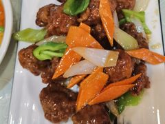 煎丸子-宝发园名菜馆