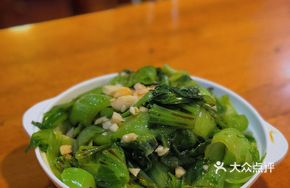Fried Pork Lard Stir-fried Electric White Mustard Greens