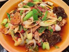 肝腰合炒-廖川菜(太阳宫店)