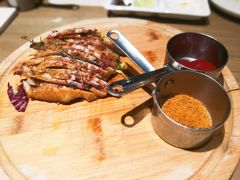 炭烧猪颈肉-小大董·烤鸭(凤凰汇店)