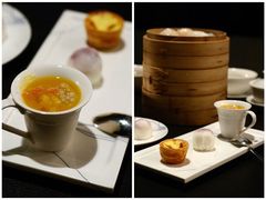 单的出品——芒果西米露（自命名），一勺之下满嘴芳甜，芒果特有的气息充斥口腔，一小杯的份量来得刚刚好。-广州文华东方酒店·江-由辉师傅主理