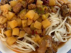 大盘鸡拌面-北大家园食堂