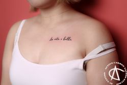 胸部-AC TATTOO 纹身