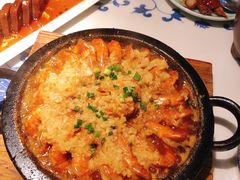 石锅蒜蓉虾（小）-小菜园新徽菜(合肥滨湖世纪金源店)