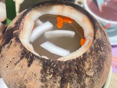 原只椰子炖竹丝鸡汤-点都德(长泰广场店)