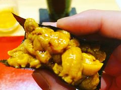 扇贝海胆寿司-鮨青(恒基名人购物中心店)