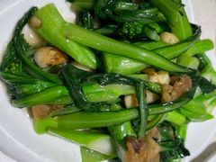猪油渣炒菜心-香港新发烧腊茶餐厅(书城店)