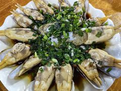 葱油蛏子-温州一家人美食(西木头市店)