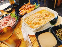 锡纸海鲜金针菇-大壮家原味烤肉(兴华北街店)
