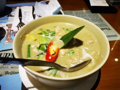 中部绿咖喱鸡肉-帕蓝·暹罗料理(曲阳店)