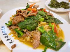 牛肉炒粿条-长平老姿娘夜粥(平东一街店)