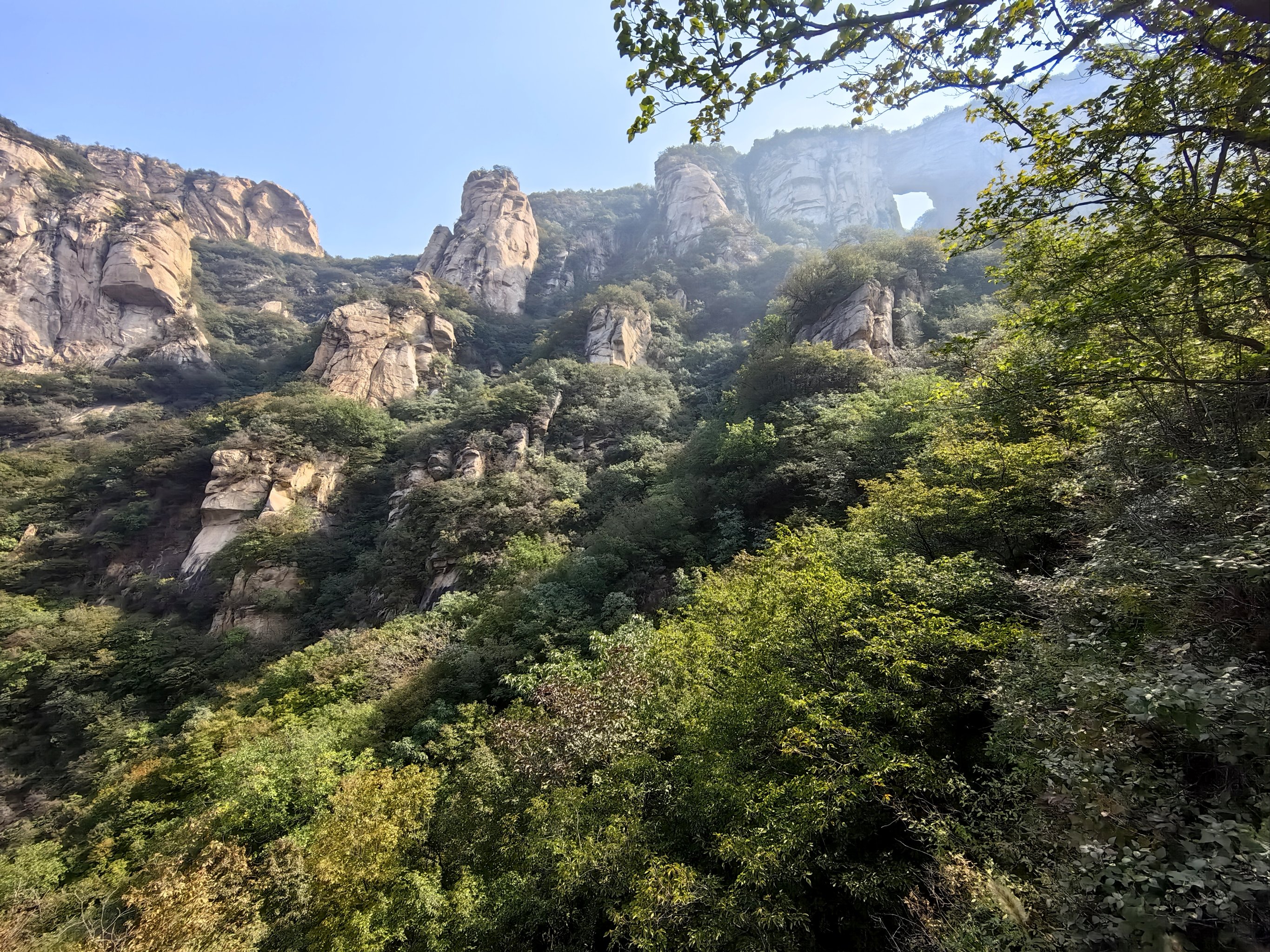 北京天门山景区图片图片