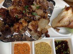 石头烤牛窝骨-蒙料·手把肉(望京店)