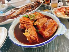油豆腐塞肉-水岸居湖景农家乐·阳澄湖大闸蟹