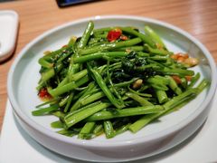 自制豆酱空心菜-曼玉餐厅(大卫城店)