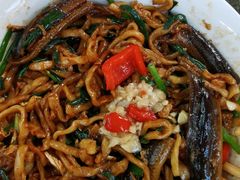农家红炒长鱼炒面-三百碗宝应长鱼面(板仓街店)