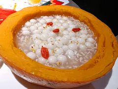 南瓜酒酿小圆子-玫瑰厅上海菜(兴国路店)