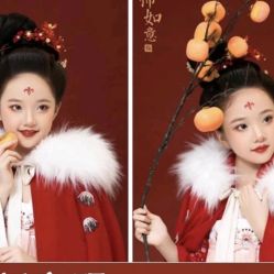 -唐小主古装儿童摄影馆·儿童汉服妆造·摄影跟拍