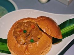 椰香咖喱面包鸡-梧桐北京烤鸭·铜锅涮肉(海岸城店)