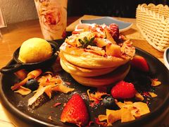 里科塔松饼配樱花汁-杂咖zacup(领展中心城店)