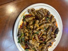 -老码头黑皮肘子锅包肉熏酱水饺(文政街店)