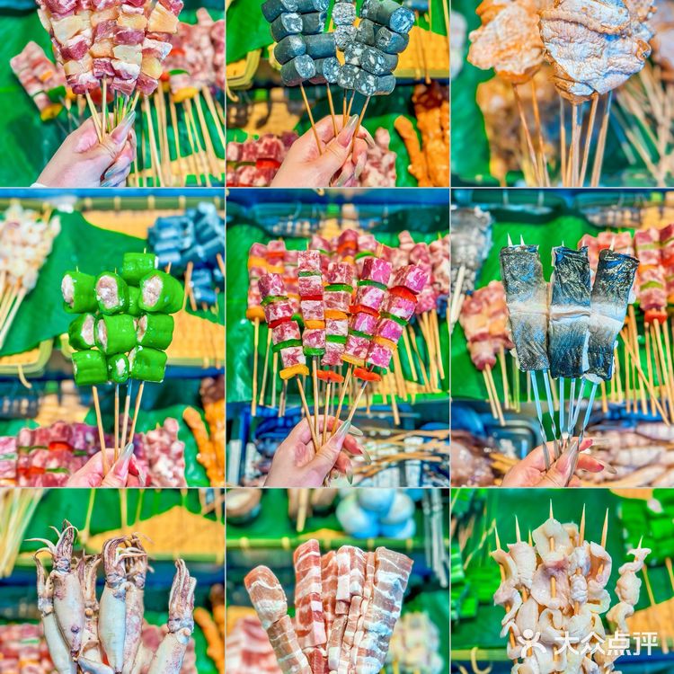 惠州东平N刷的街头泰式烤串，敲好吃‼️