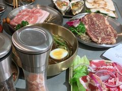 -围炉肉舍•炭烤活鳗•丹东海鲜烤肉(步行街店)