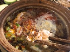 砂锅脑花-西昌老号李小肠特色烧烤园(双流店)