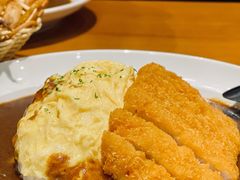 炸猪排咖喱蛋包饭-CoCo壱番屋(久光百货店)