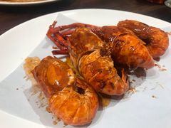 干煎美极罗氏虾-猪肉婆私房菜(华侨城店)