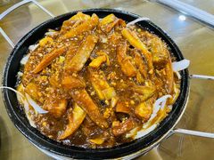 铁板酱香茄子-京天红酒家(虎坊路店)