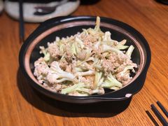 干锅有机菜花-隆喜元鱼汤包·海鲜(中联广场店)