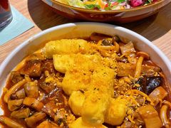 照烧蘑菇炸豆腐-幸薈飯堂