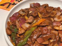 酱爆猪肝-乾隆美食·本帮菜(黄河路店)
