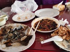 -北京龙庆四季香农家饭庄·灶台鱼·碳烤虹鳟鱼(龙庆峡店)