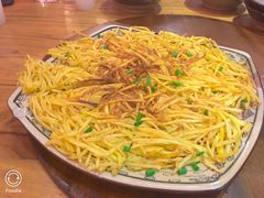 干煸洋芋-郑件洋芋饭庄