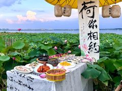 -七的湖·晚芳亭·阳澄湖农家菜·大闸蟹(莲花岛店)