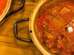 猪颈肉泡菜汤-金北顺大锅家(신사본점)