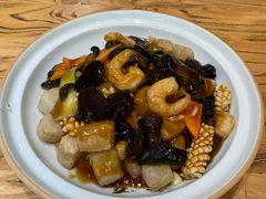 渔村三鲜焖子-小船渔村•大连菜•大连焖鱼(明泽街店)