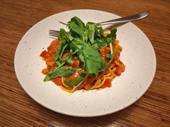 橄榄油蔬菜茄汁意面-本处·素食·融合料理(南油店)