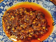 蘸蹄花的辣酱-易老妈蹄花.特色川菜(人民公园总店)