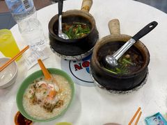 -长城砂煲田鸡粥