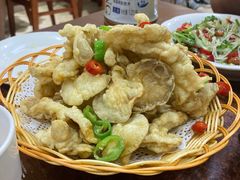 炸蘑菇-汉思肴 热面皮(虬江路店)