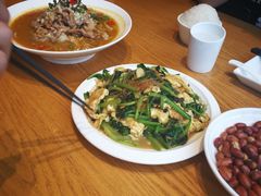 菠菜粉丝炒鸡蛋-峨嵋小镇·川菜(勒泰中心店)