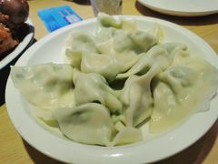 韭菜鸡蛋虾仁馅-关东小磨东北菜(上海长风大悦城店)