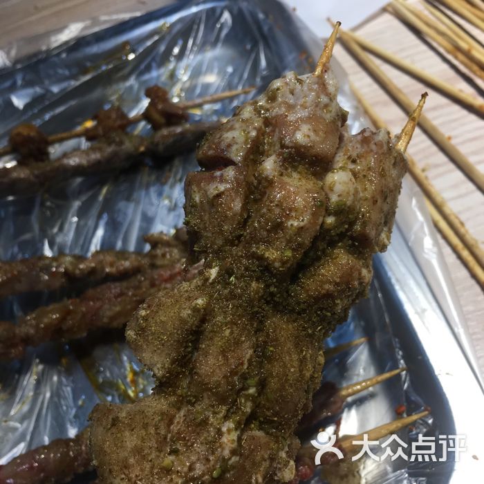 县西巷油炸羊肉串大白腰图片-北京烧烤-大众点评网