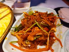 泡椒鱼皮-猪啊牛呀羊啊铜盘烤肉(正大广场店)